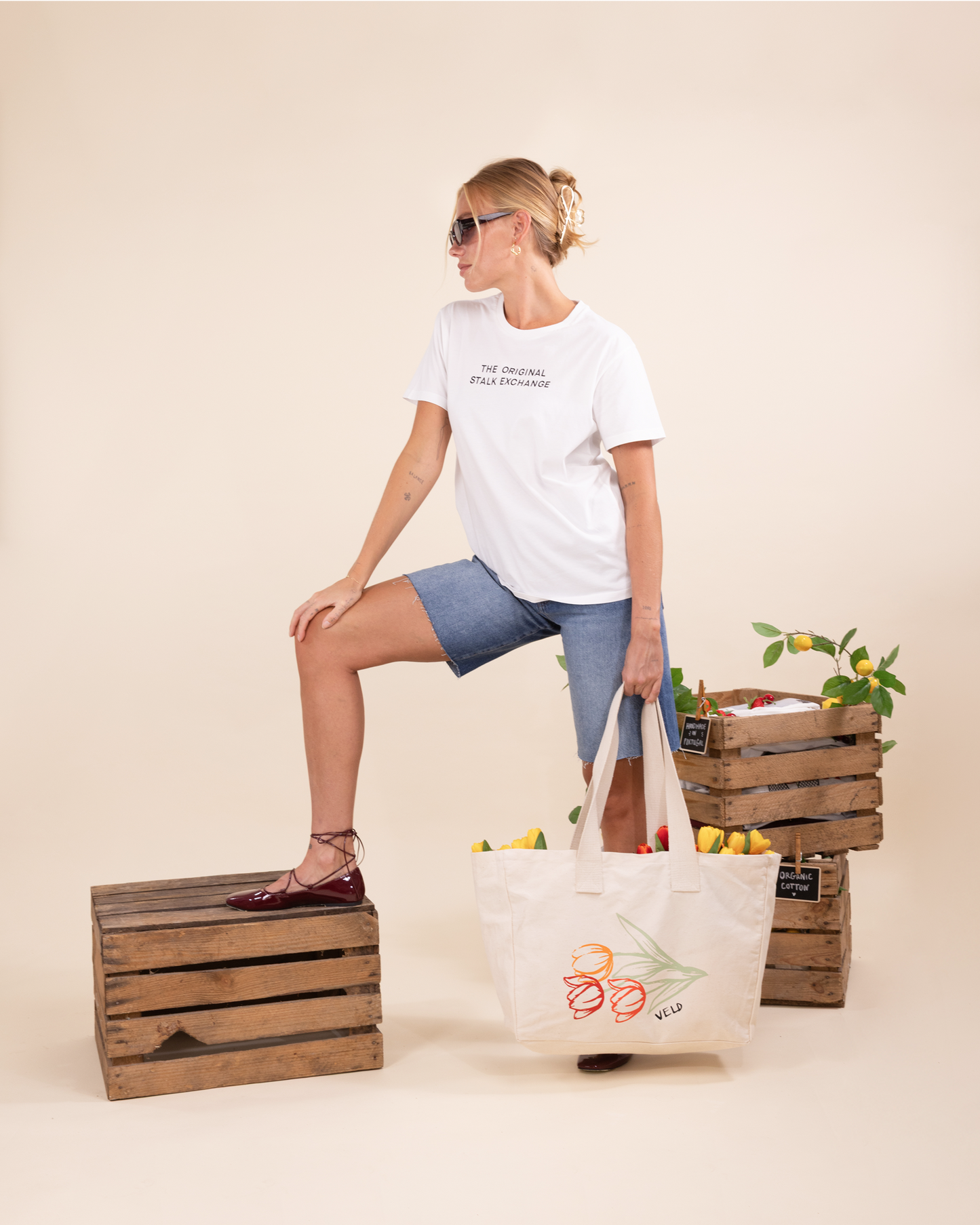 Veld Noordmarkt Tote Bag